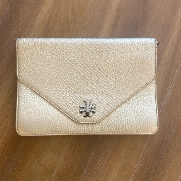 Tory Burch Handbags - Gold Tory Burch Clutch